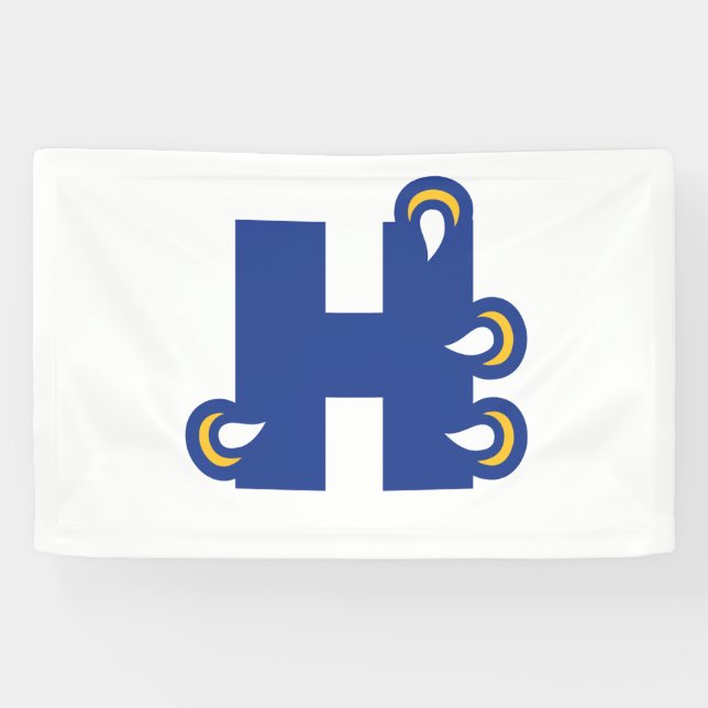 Banderoles Hilbert College H (Horizontal)