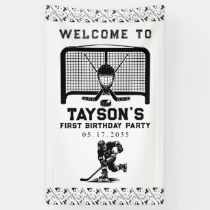 Banderoles Hockey première année bas 1er anniversaire