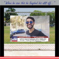 Homme's Funny 50th Birthday 📺 TV News 40th 60th