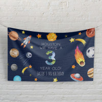 Houston, nous avons une fête d'anniversaire de 3 a