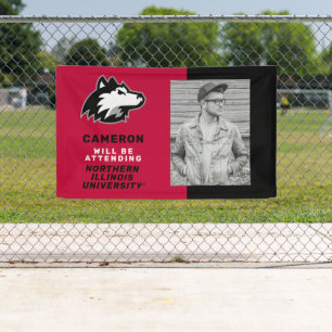 Banderoles Huskies du nord de l'Illinois Diplôme