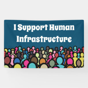 Banderoles I Soutien aux infrastructures humaines