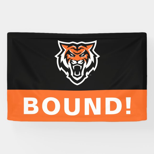 Banderoles Idaho State University Bengals Spirit Design (Horizontal)
