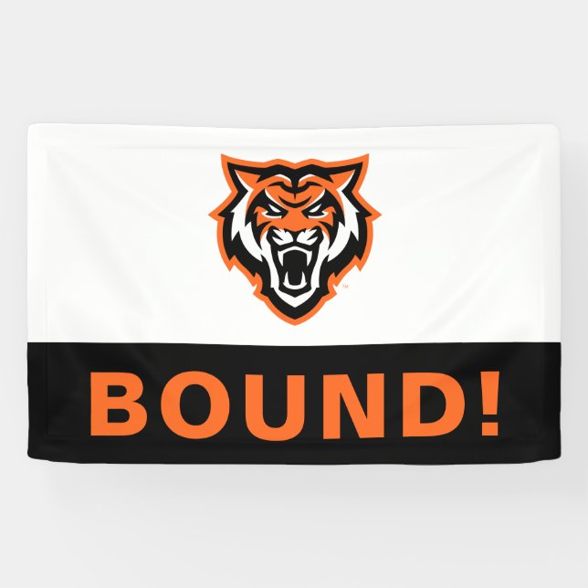 Banderoles Idaho State University Bengals Spirit Design (Horizontal)