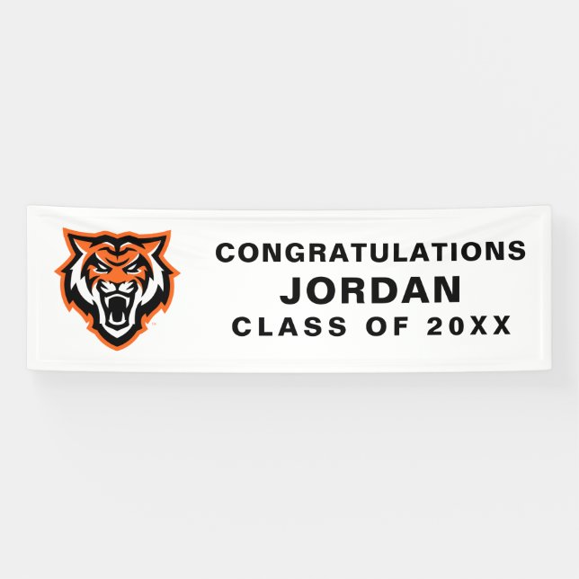 Banderoles Idaho State University Bengals Spirit Design (Horizontal)