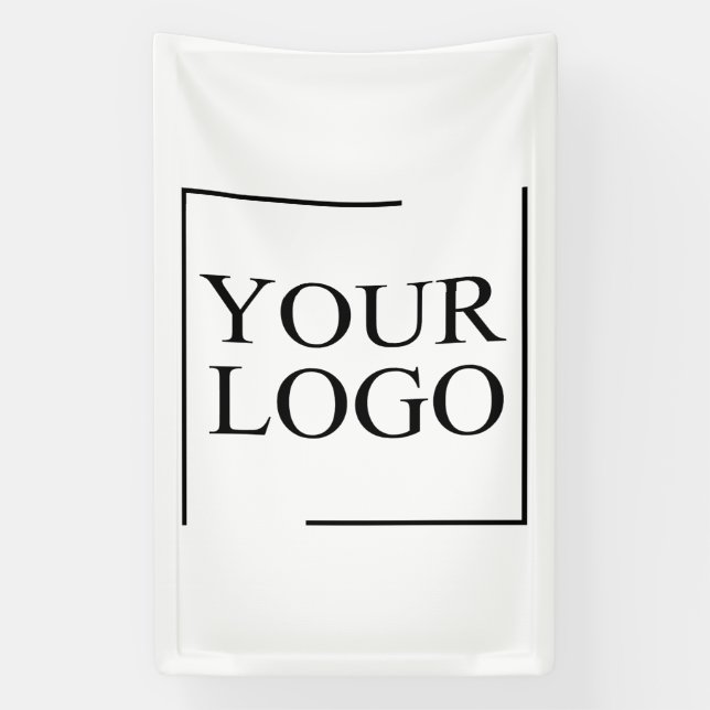 Banderoles Idée personnalisée du Mariage Ajouter un logo (Verticale)