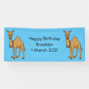 Banderoles Illustration de dromadaire