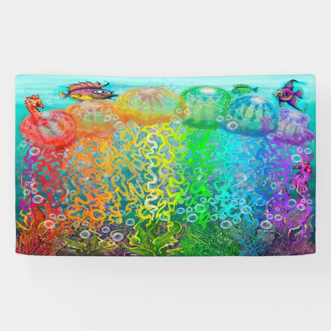Banderoles Imaginaire aquatique (Horizontal)