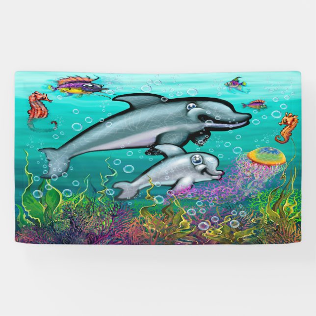 Banderoles Imaginaire aquatique (Horizontal)