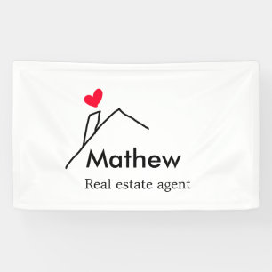 Banderoles Immobilier agent immobilier immobilier constructio