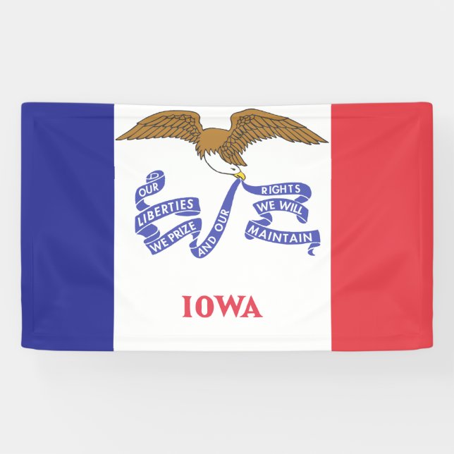 Banderoles Indicateur IOWA - (Horizontal)