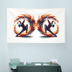 Banderoles Inferno Spin - Stimuler l'esprit de Breakdance