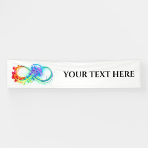 Banderoles Infinity avec Rainbow Jellyfish