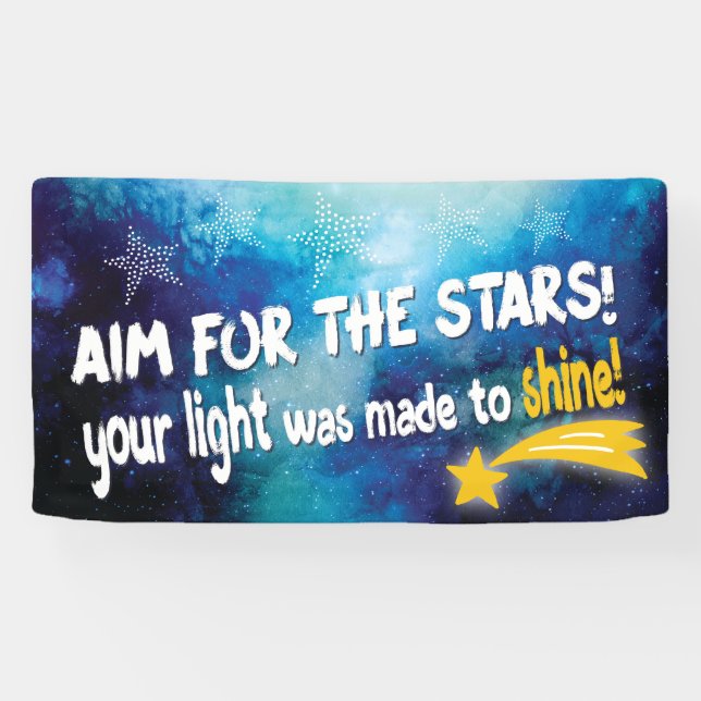 Banderoles Inspirational Star Teacher Classroom (Horizontal)