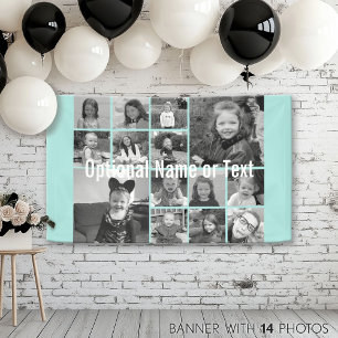 Banderoles Instagram Photo Collage 14 photos peuvent CHANGER 