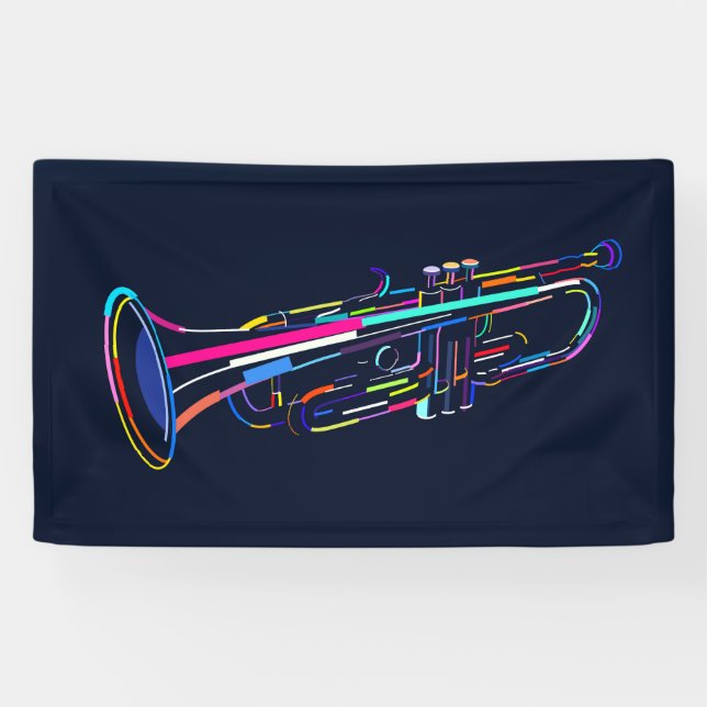 Banderoles Instrument de musique (Horizontal)
