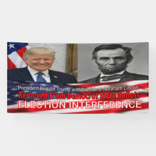 Banderoles Interférence électorale