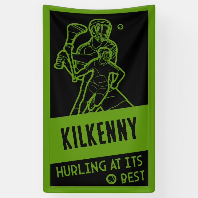 Banderoles Irish Hurling Sport (Vertical)