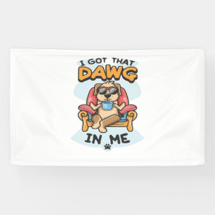 Banderoles J'Ai Ce Chien En Moi, T-shirt Classique (6)