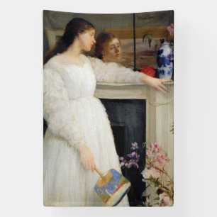 Banderoles James Whistler - Symphonie en blanc no 2