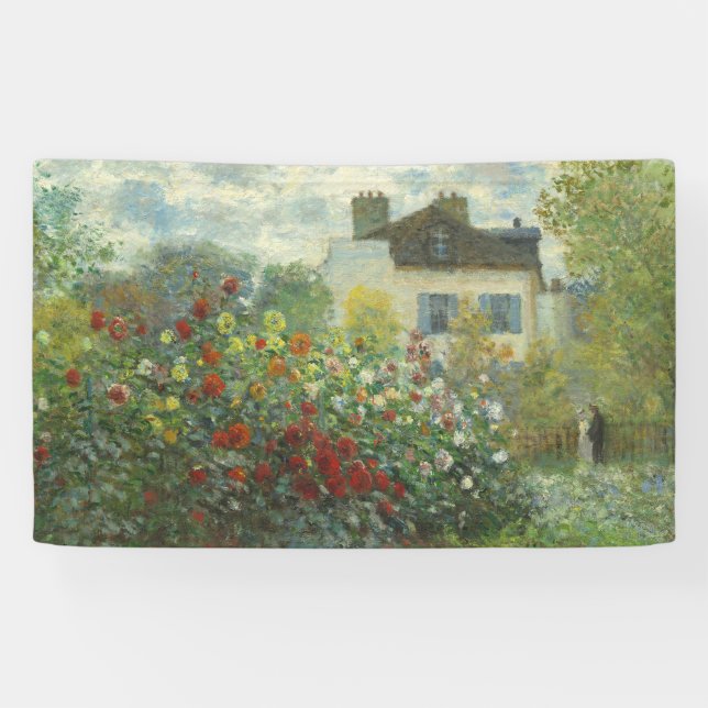 Banderoles Jardin des artistes de Monet dans Peinture d'Argen (Horizontal)