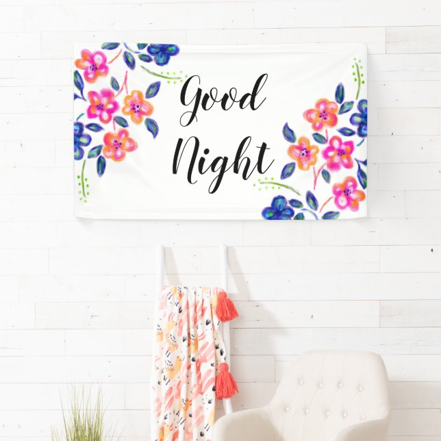 Banderoles Jardin fleuri (En situation)