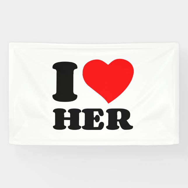 BANDEROLES JE L'AIME (Horizontal)