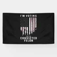 Je vote pour le criminel condamné Pro Trump 2024