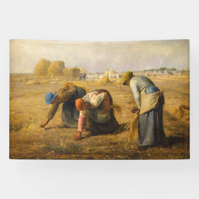 Banderoles Jean-François Millet - Les Gleaners (Horizontal)