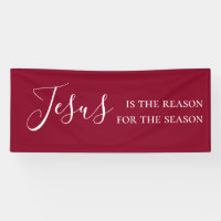 Jésus est la raison de la saison Noël rouge