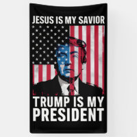 Jésus est mon sauveur Trump est mon président 2024