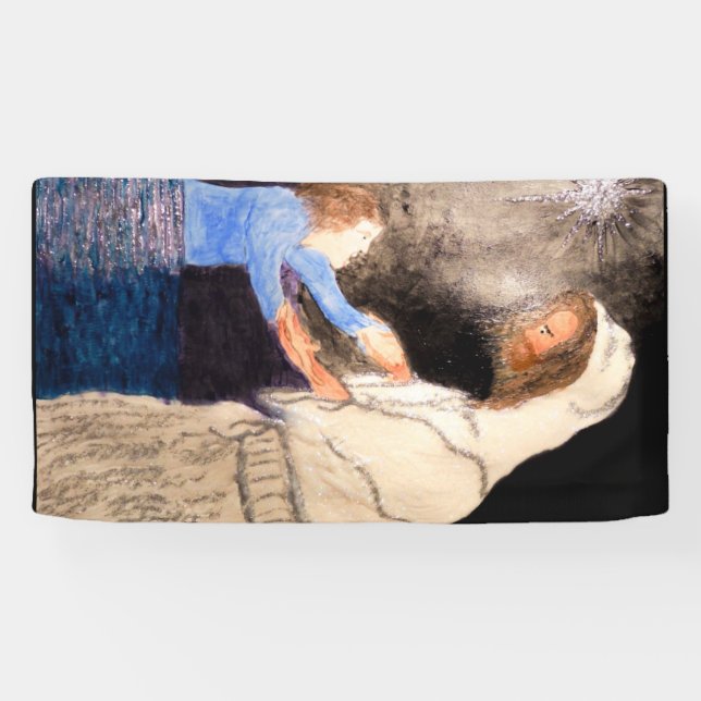 Banderoles Jésus saves (Horizontal)