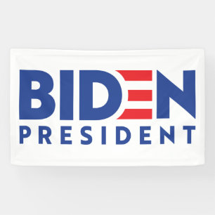 Banderoles Joe Biden 2020 Biden à la présidence