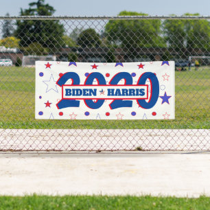 Banderoles Joe et Kamala Patriotic Celebration Political Out