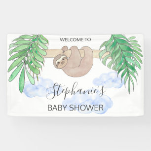 Banderoles Joli bébé garçon Baby shower de fentes