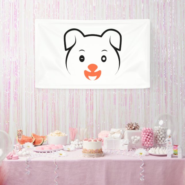 Banderoles Joli rose (Fête)