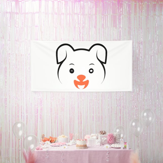 Banderoles Joli rose (Fête)