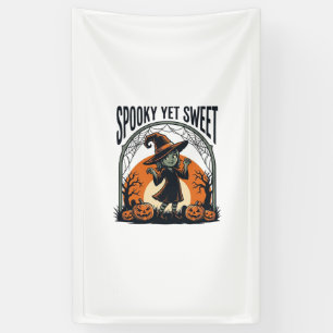 Banderoles Joli T-shirt vintage de sorcière d'Halloween effra