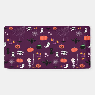 Banderoles Jolie Art Halloween Effrayant