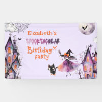 Jolie petite sorcière Spooktacular fête d'annivers