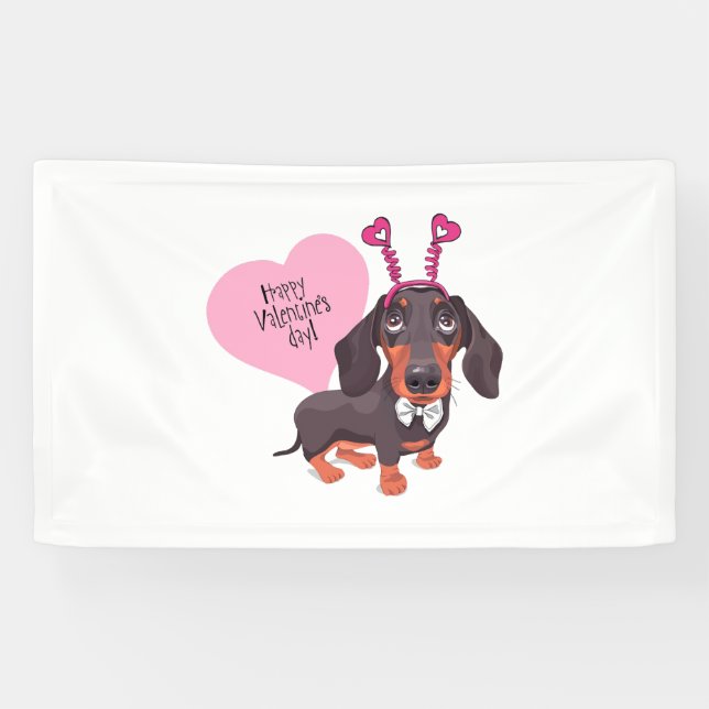 Banderoles Jour de la Saint-Valentin (Horizontal)