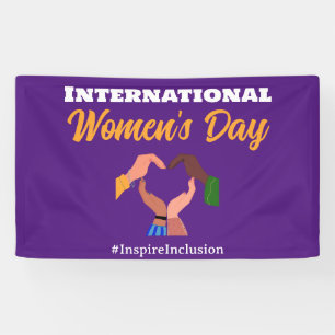 Banderoles Journée internationale de la femme 2025 inclusion