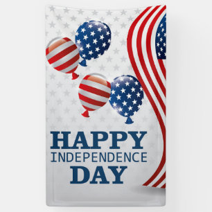 Banderoles Joyeuse fête de l'Indépendance