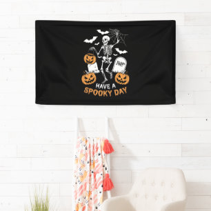 Banderoles Joyeuse journée effrayante Cadeau de sorcière d'Ha