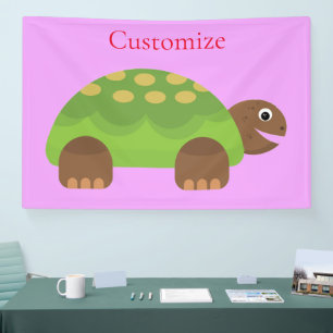 Banderoles Joyeuse tortue souriante Thunder_Cove