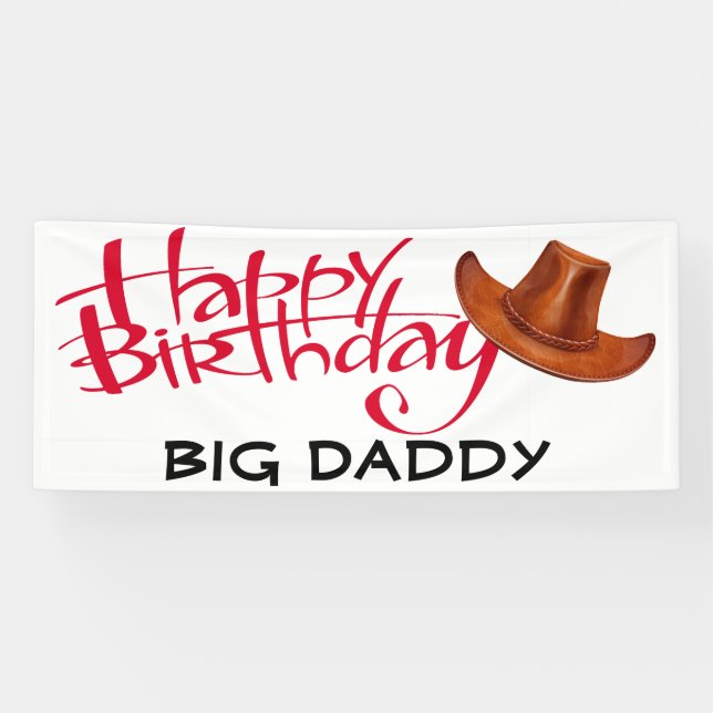 Banderoles Joyeux anniversaire (Horizontal)