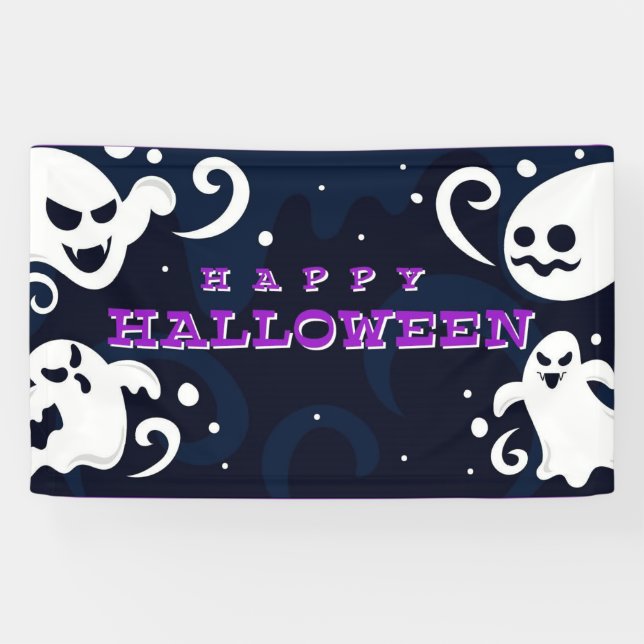 Banderoles Joyeux Halloween (Horizontal)