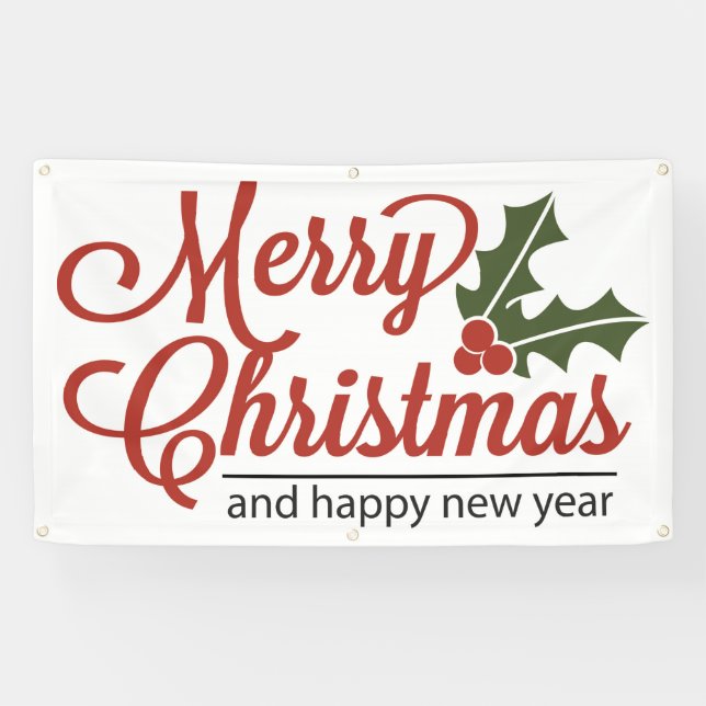 Banderoles Joyeux Noël 5 (Horizontal)