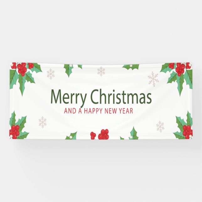 Banderoles Joyeux Noël 8 (Horizontal)