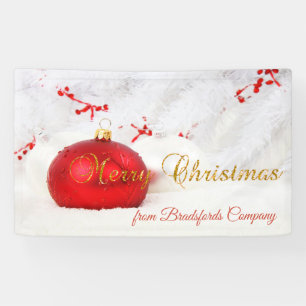 Banderoles Joyeux Noël, balles de Noël